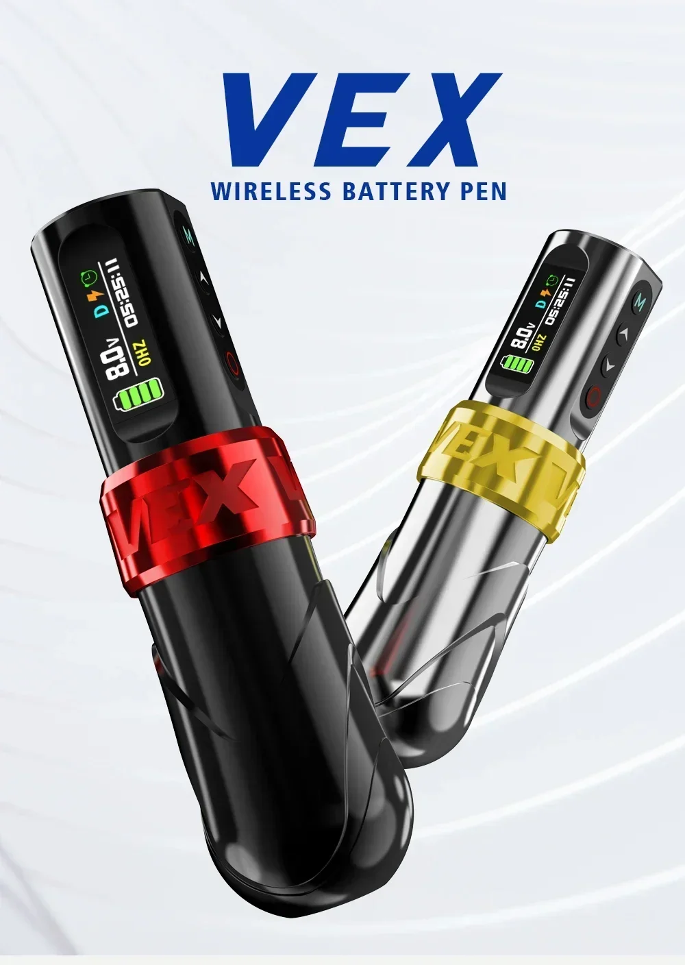 Профессиональная беспроводная тату-машинка VEX ручка с бесщеточным двигателем