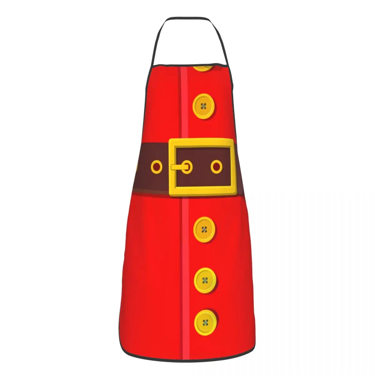 

Фартук унисекс с Санта-Клаусом, Рождественский нагрудник, фартук для взрослых, женщин, мужчин, шеф-повара, кухня для приготовления пищи, кухо...