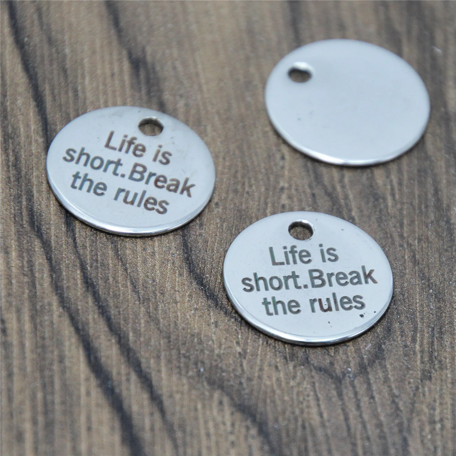 10 шт./лот вдохновляющие цитаты Очаровательная Жизнь слишком короткая из