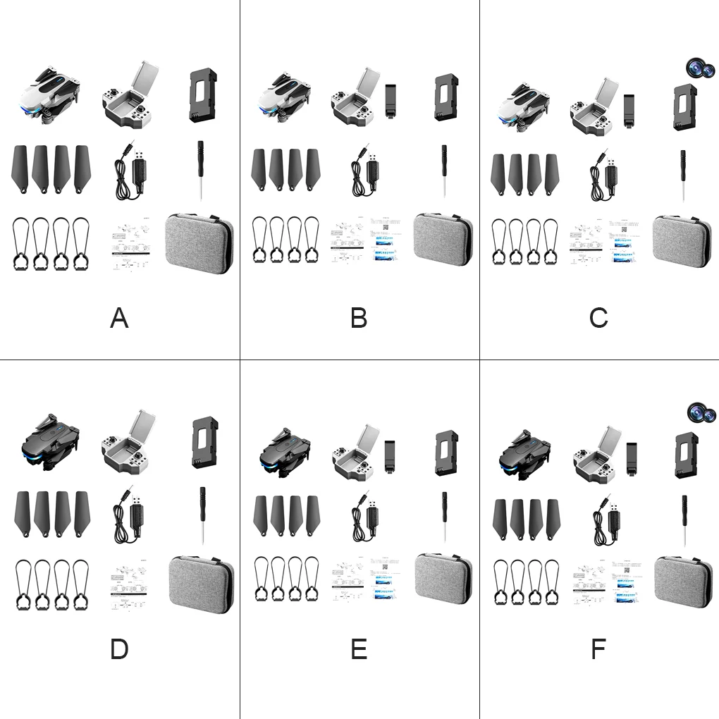 

WiFi Drone Photo Shooting Remote Control Portable Quadcopter One-button Return Altitude Hold Aircraft Black Type 3