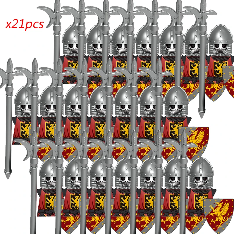 Рыцарские фигурки для сборки