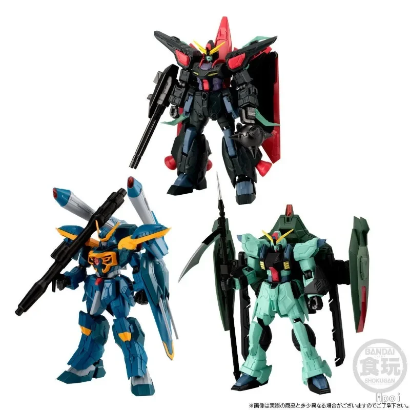 Оригинальная игрушка Bandai Candy GAT X252 Forbidden Gundam X370 RAIDER GUNDAM X131 Calamity подарки