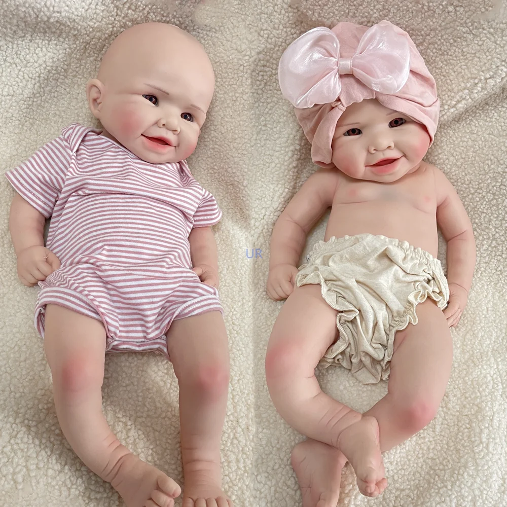 18 &quotСиликоновая соска для всего тела Reborn Baby Take реалистичная кукла новорожденных