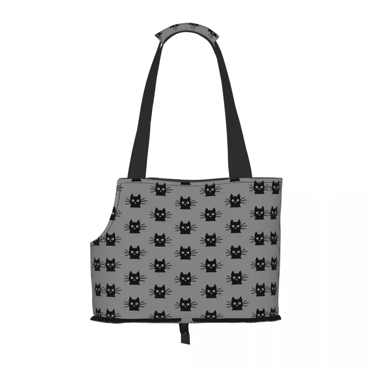 

Black Cat Face Pet travel handbag Pet Tote Bag Dog bag cat bag