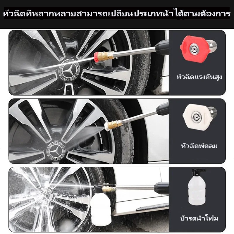 Aprtiikoto 21vf Беспроводная Мойка Высокого Давления Пистолет-распылитель С Литиевой