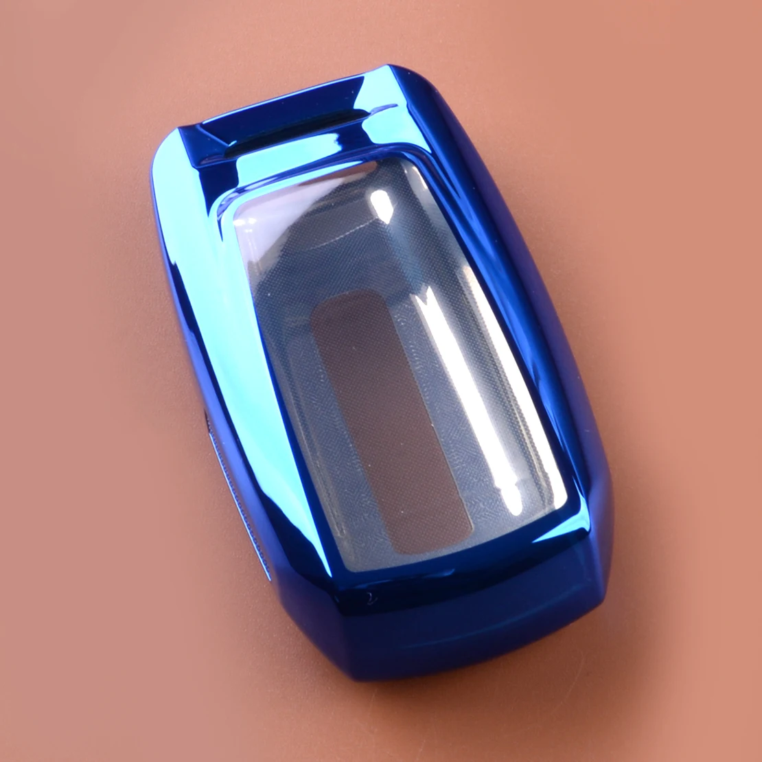 

GQ4-76T Car Smart Key Cover Remote Fob Fit for Dodge Ram 1500 2500 3500 4500 5500 2019 2020 2021 68374994 Blue TPU