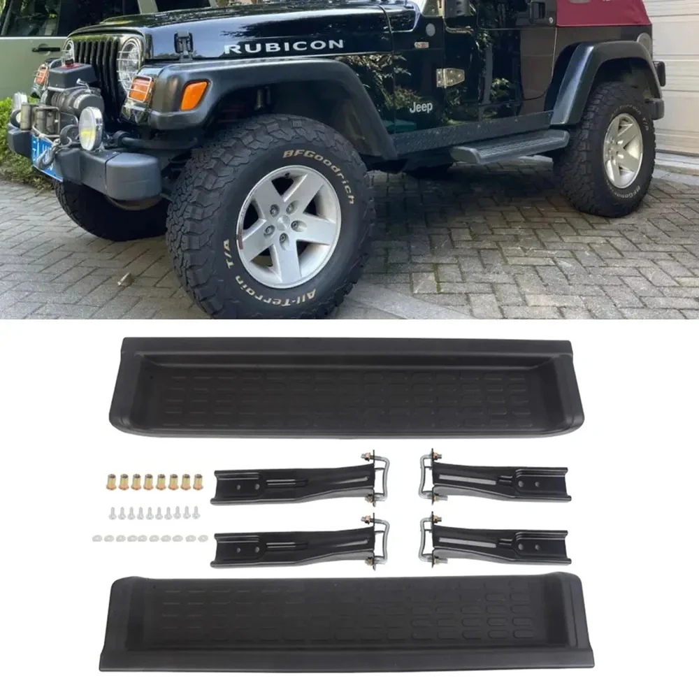Подножки для Jeep Wrangler TJ 2001 2002 2003 2004 2005 2006 2 Door