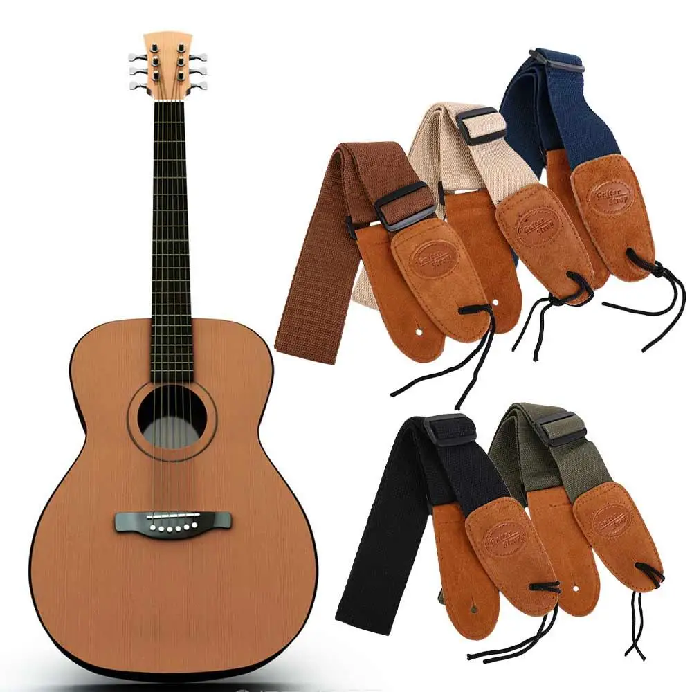 Ремень Плечевой ремень Акустическая народная гитара Треры Держатели медиаторов