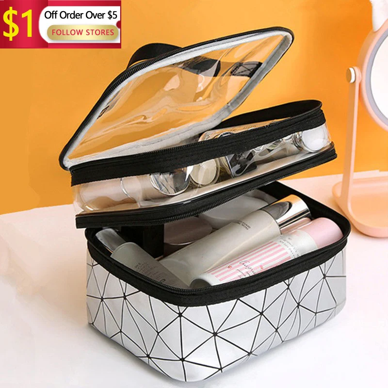 

New Outdoor Girl Makeup Bag Women Cosmetic Bag Women Toiletries Organizer Waterproof Female Storage Travel Make Up Cases