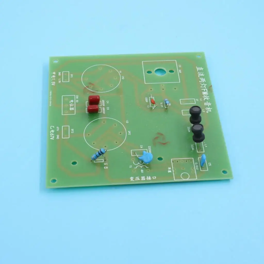 1pcs/lot DC two lamp 1A2+2P2 tube radio kit light FM diy free shipping |