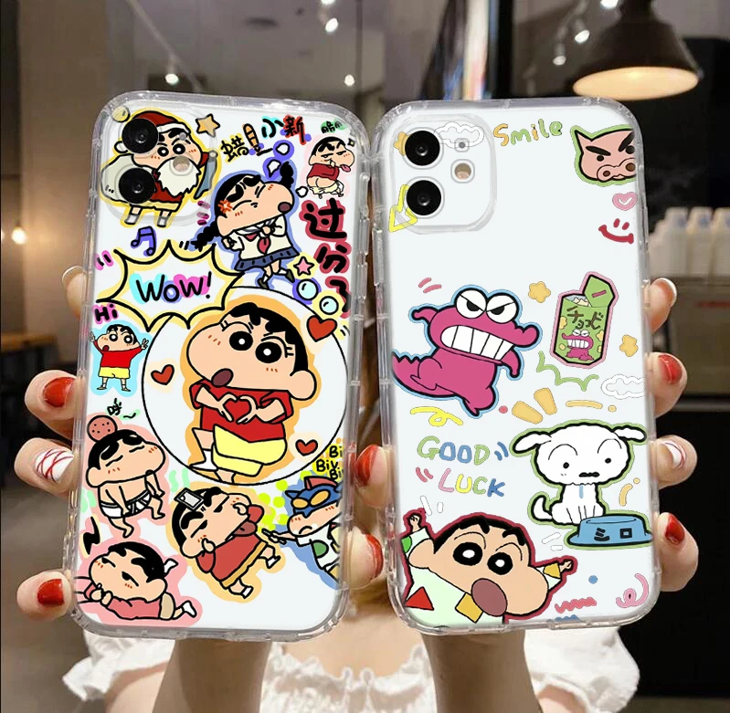 Мягкий чехол B9 Crayon Shin Chan для Huawei Nova 2i 3I 5T Y5P Y6 Y6P Y7 Y7A Y8P Y8S Y9 Prime Y9S P20 Pro P30 Lite Honor 8X