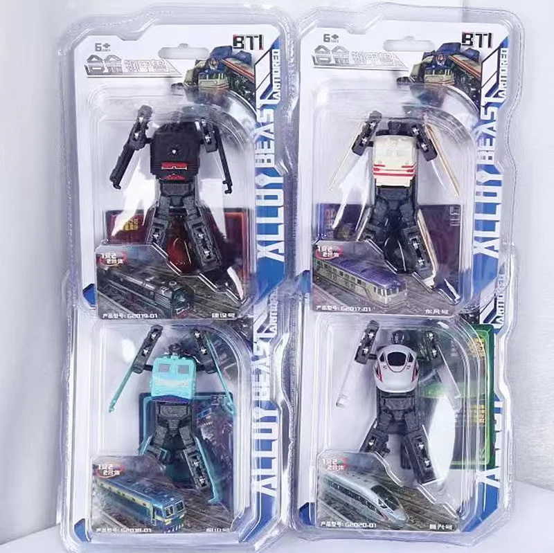 Трансформер игрушки поезд детские игрушки модели транспортных средств деформация игрушка подарок для мальчиков