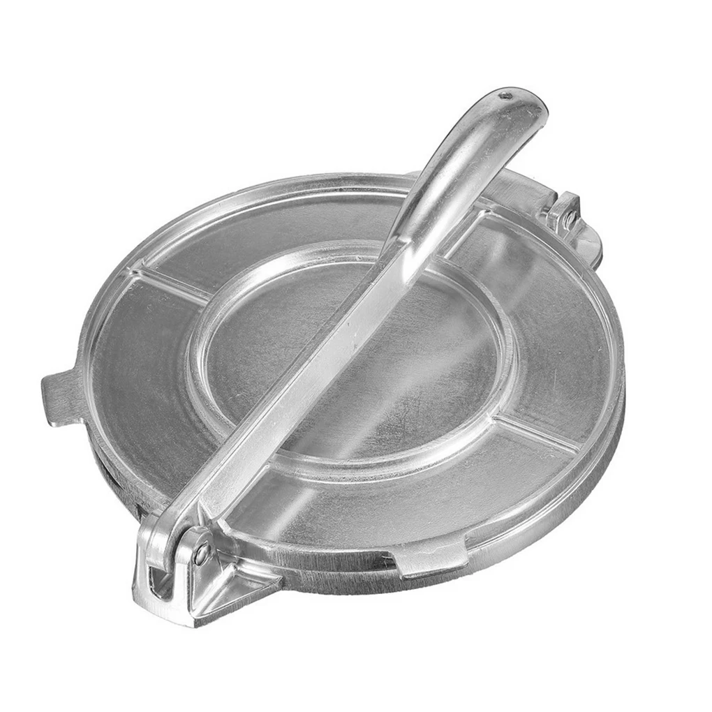 

DIY Tortilla Press Maker Pad Foldable Aluminum Dough Pastry Press Maker Kitchen DIY Tortilla Cake Press Bakeware Tool