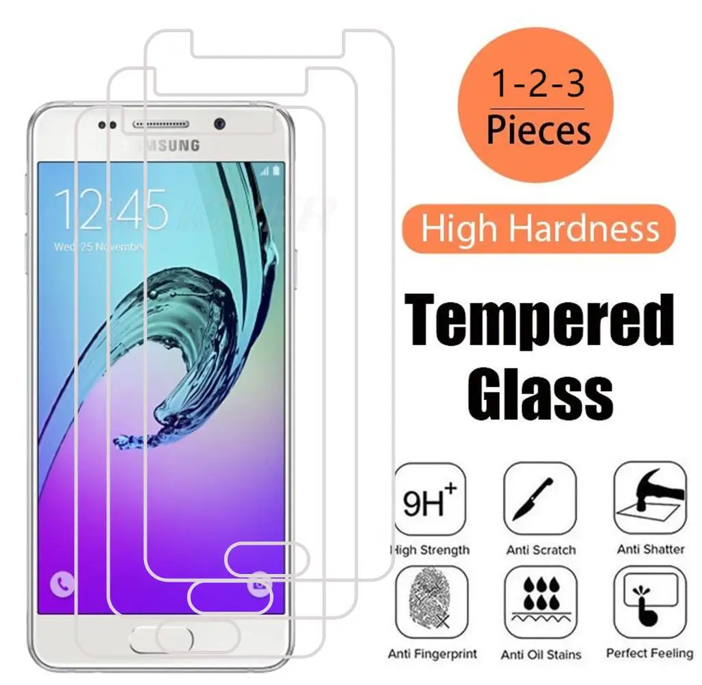 

Закаленное стекло для Samsung Galaxy A3 2016 A310F 2017 A320F HD, Защитная пленка для Galaxy A3 2016