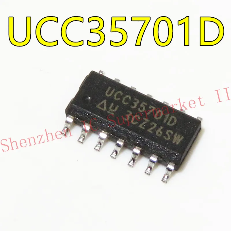 Модуль ширины импульса UCC35701D SOP16 оригинальный улучшенный режим напряжения 1 шт. |