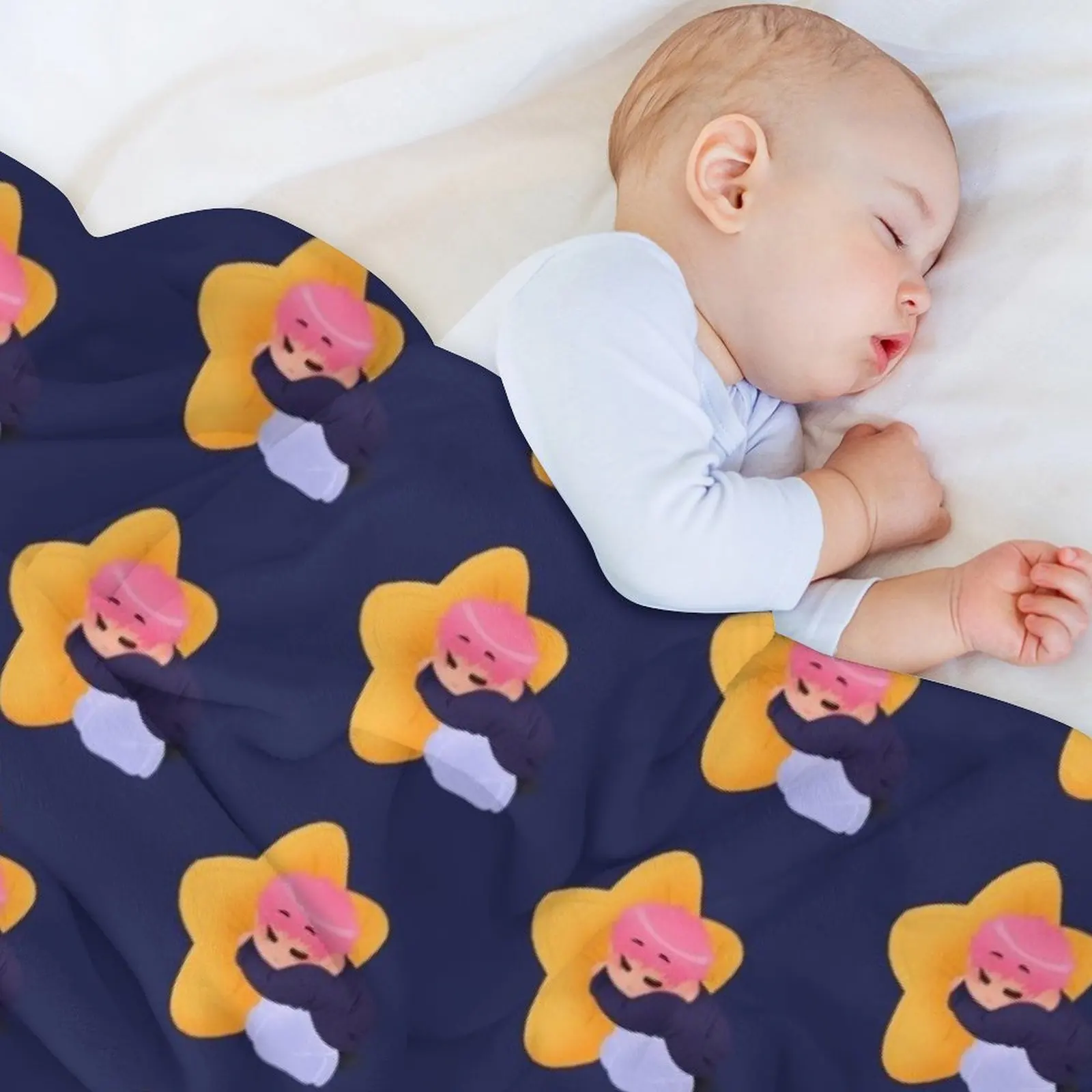 Кроватное одеяло со звездами Hwa декоративные кровати в стиле аниме для кемпинга