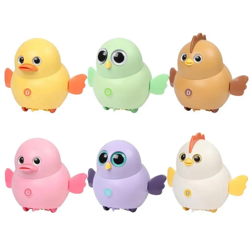 

Baby Electronic Swing Pet Crawling Toy Magnetic Animals Swinging Walking Animal Team Owl Duck Chick Toy Gift For Toddlers Kids