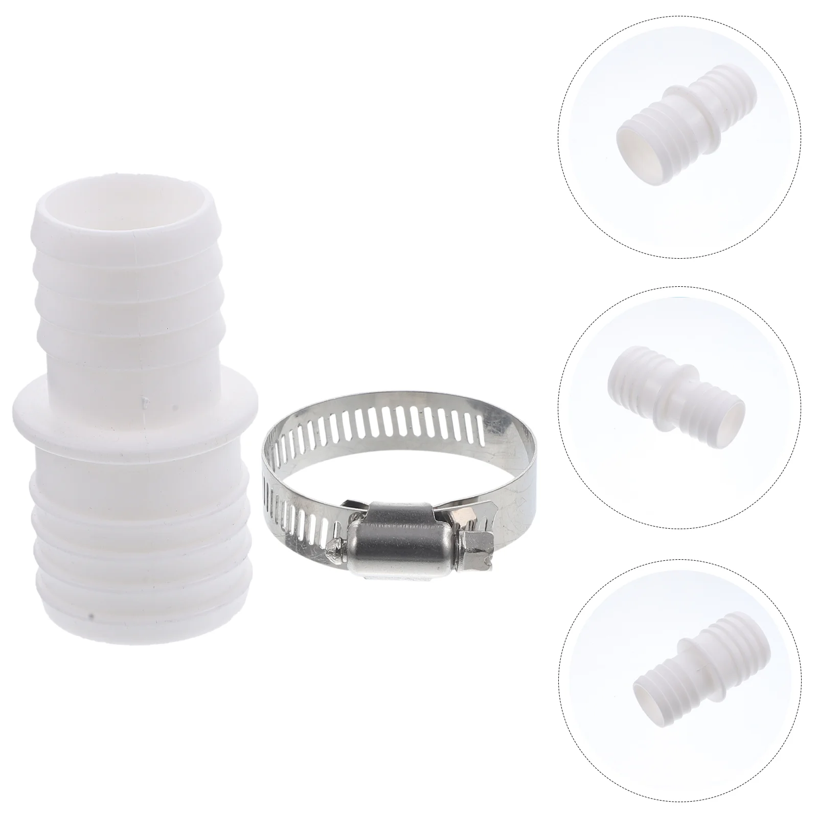

Hose Joint Vacuum Clips Nozzle Adapter Swimming Pool Couplings Stainless Steel Cleaner Connector Supply Plastic Fittings