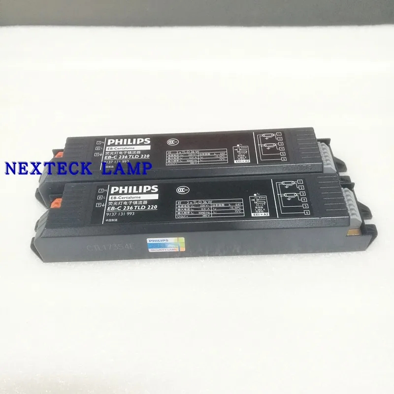 

PHILIPS Philips electronic ballast EB-C 236 136 118 T8 lamp applicable