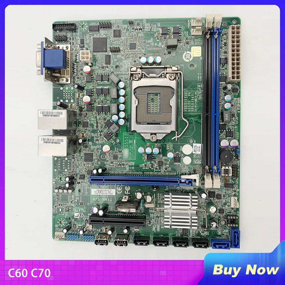 

Original Server Motherboard For Xerox C60 C70 Fiery E200-05 S5517G2NR-LE-EFI For TYAN S5517 Perfect Test