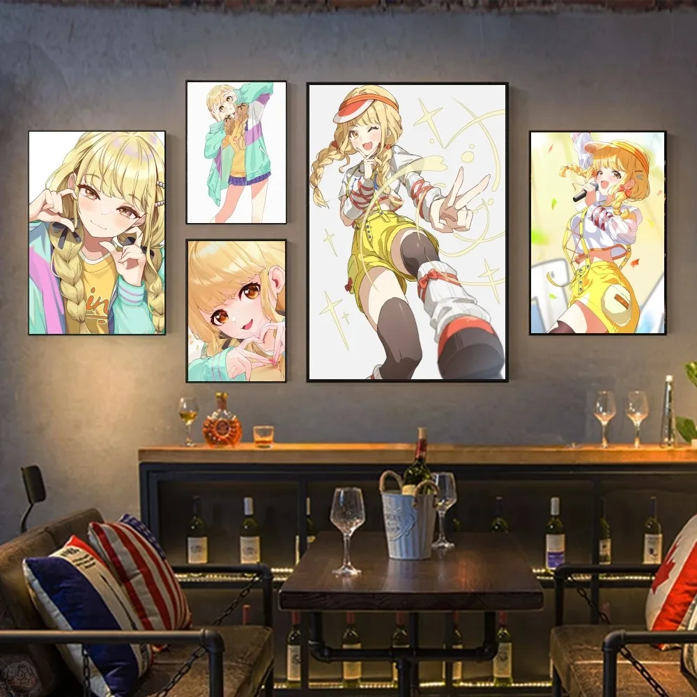 F-Fujita Kotone плакат наклейки фотография Декор игровая комната подарки Kawaii HD Картина