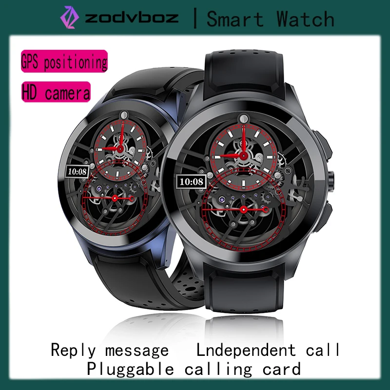 

4G smart watch 1GB+16GB memory information sending independent shooting GPS pluggable calling card heart rate music watch movies