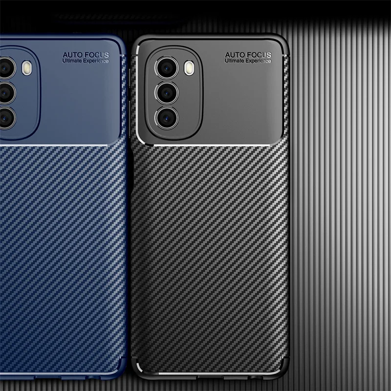 Luxury Business Case For Motorola Moto G51 Case For Moto G51 Cover Funda Shell Shockproof Protective Back Bumper For Moto G51