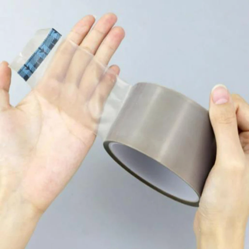 10 м 300 градусов чистая пленка ПТФЭ устойчивая к высоким температурам клейкая