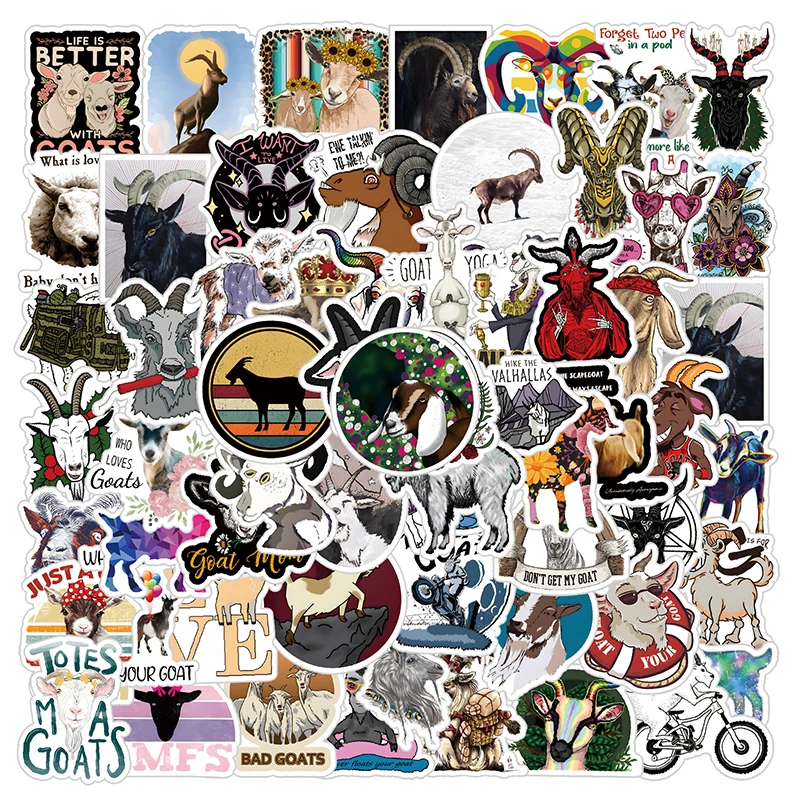 

10/50pcs Llama Alpaca Sticker Cartoon Camel Sheep Animal For Cute Kids Reward Scrapbooking Bike Car Decal Diy Gifts Bottle