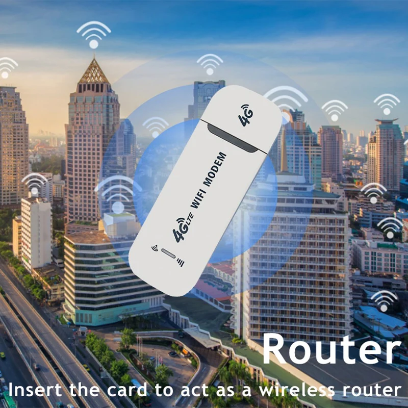 

4G LTE Беспроводной USB-модем, 150 Мбит/с