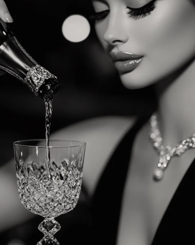 

Женский постер "Черно-белые губы", печать на холсте