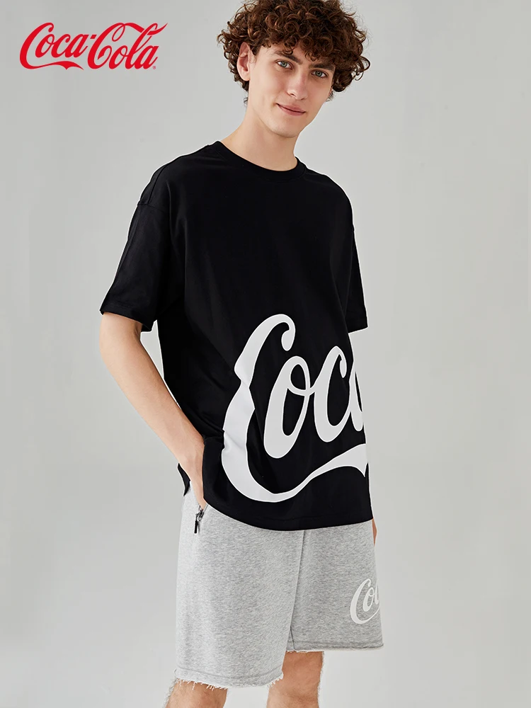 Футболка оверсайз с коротким рукавом для мужчин и женщин официальная летняя