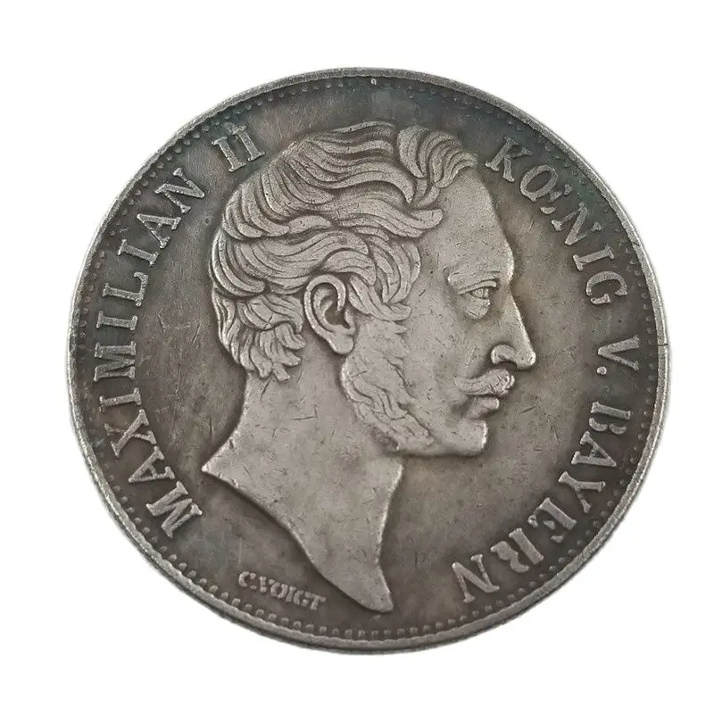 

1855 Germany Silver Plated Coins Copy Collectibles Coin Home Decoration Magic Coin Home Decoration Coins Christmas Gifts#1554