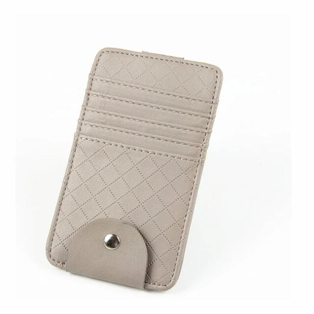 

Автомобильный солнцезащитный козырек с зажимом, карманный органайзер, сумка для солнцезащитных очков, кредитная карта, сумка для хранения салона автомобиля, автомобильные аксессуары