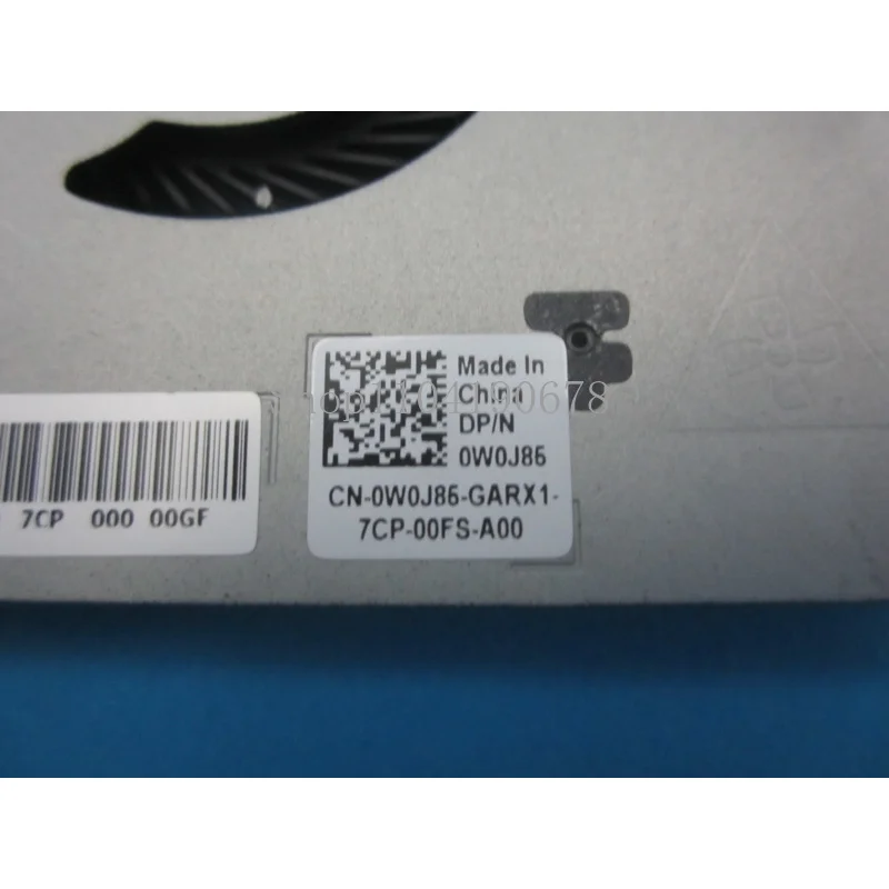 Вентилятор процессора для Dell Inspiron 15 7560 15-7560 Vostro 5468 5568 0W0J85 охлаждения