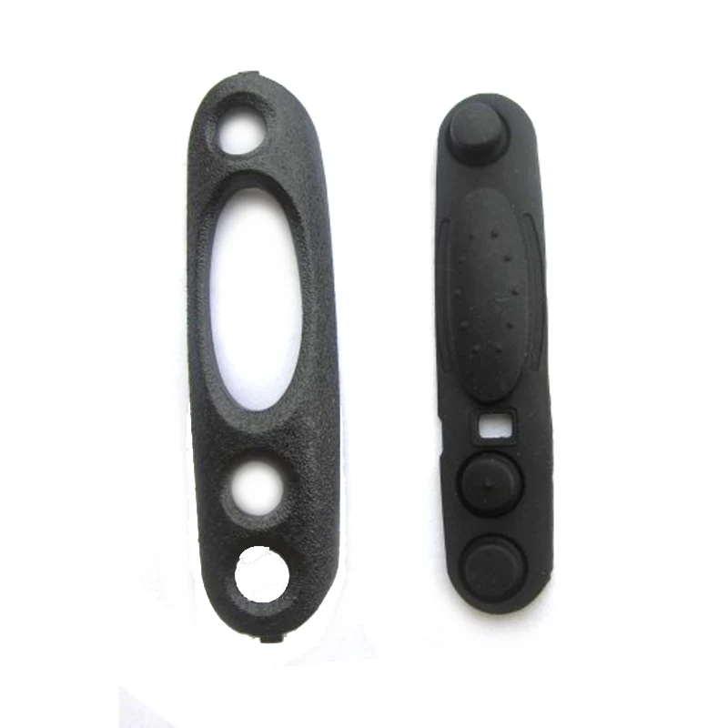 Lot 10 Set PTT Button Lock and PTT Rubber Key for Motorola GP328 GP338 GP340 GP380 PTX760 MTX960 MTX900 HT1250 PRO7350 Radio