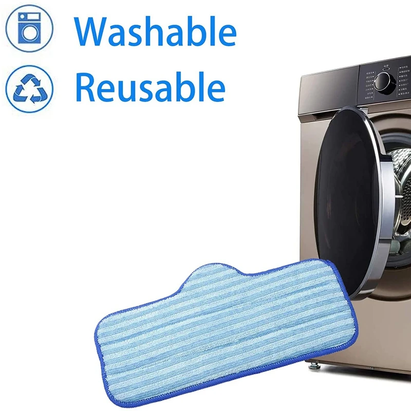 Набор из 5 подушечек для паровой швабры микрофибры подходящих пароочистителя Dupray