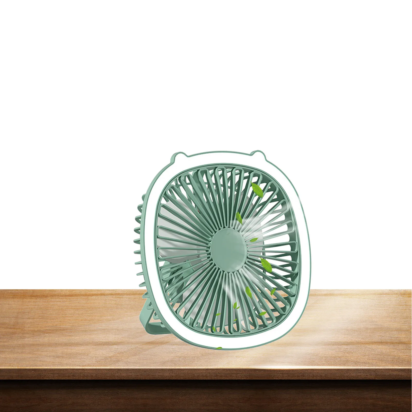 

Camping Fan With Hanging Hook Personal USB Rechargeable Fan Portable Quiet 3 Speeds Wind Mini Ceiling Fan 180 Degree Rotatable