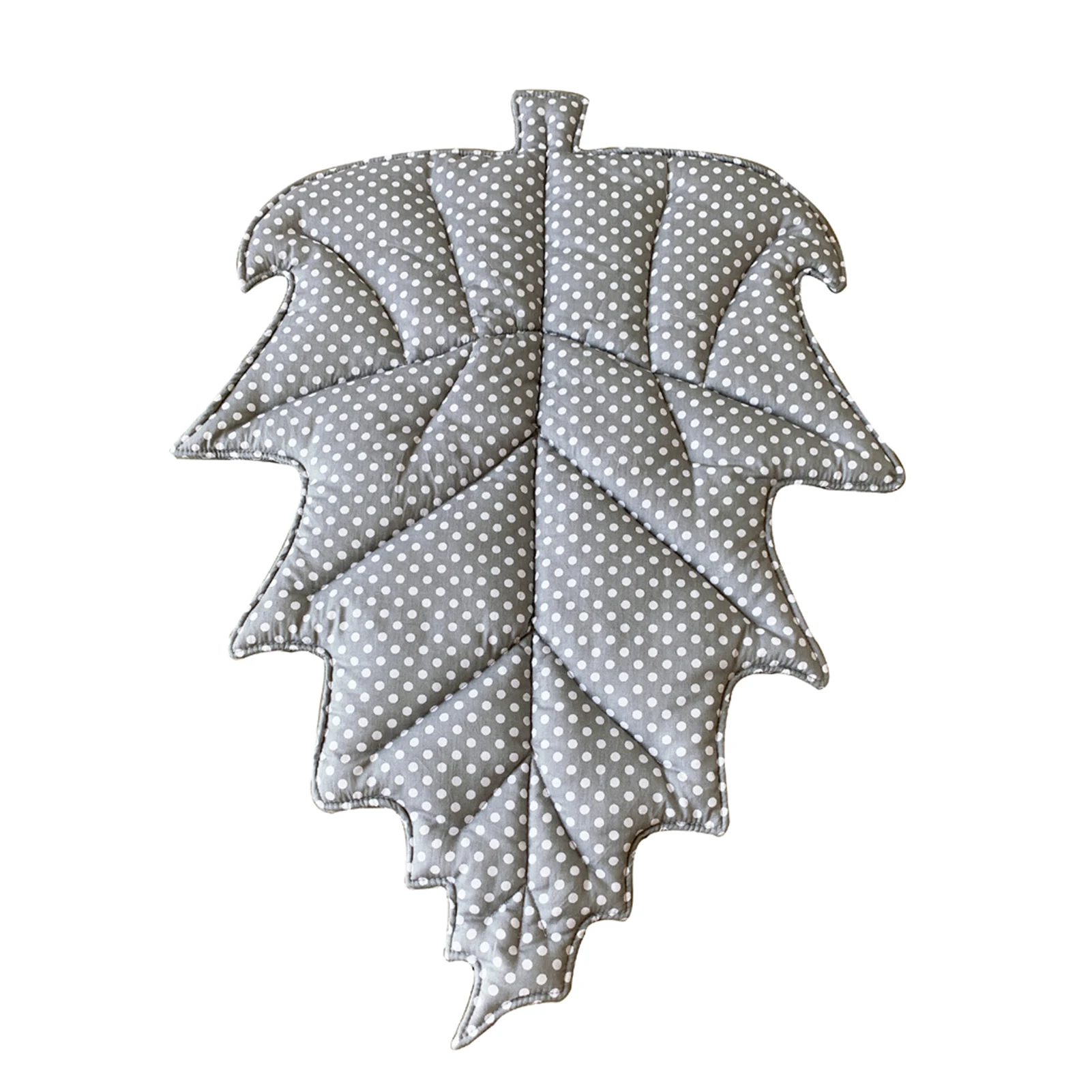 

Crawling Thick Area Rug Game Cotton Blend Living Room Toys Leaf Shape For Baby Super Soft Home Decor Sleeping Bedroom Play Mat