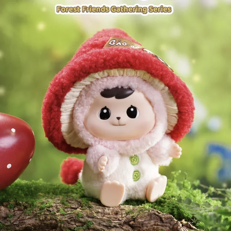 Фото Предпродажа на 30 дней CQTOYS Bao-Ao Forest Friends Gathering Series Blind Box Mystery Box Kawaii Action Anime Figure Toys №2