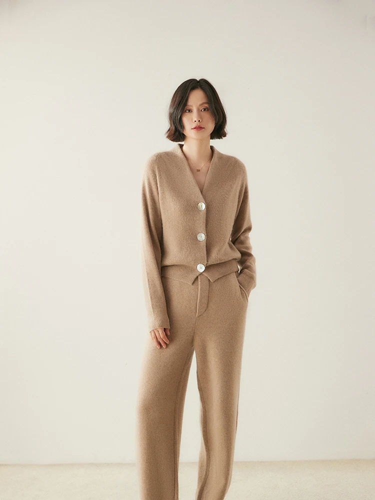 Женский кашемировый кардиган на осень-зиму