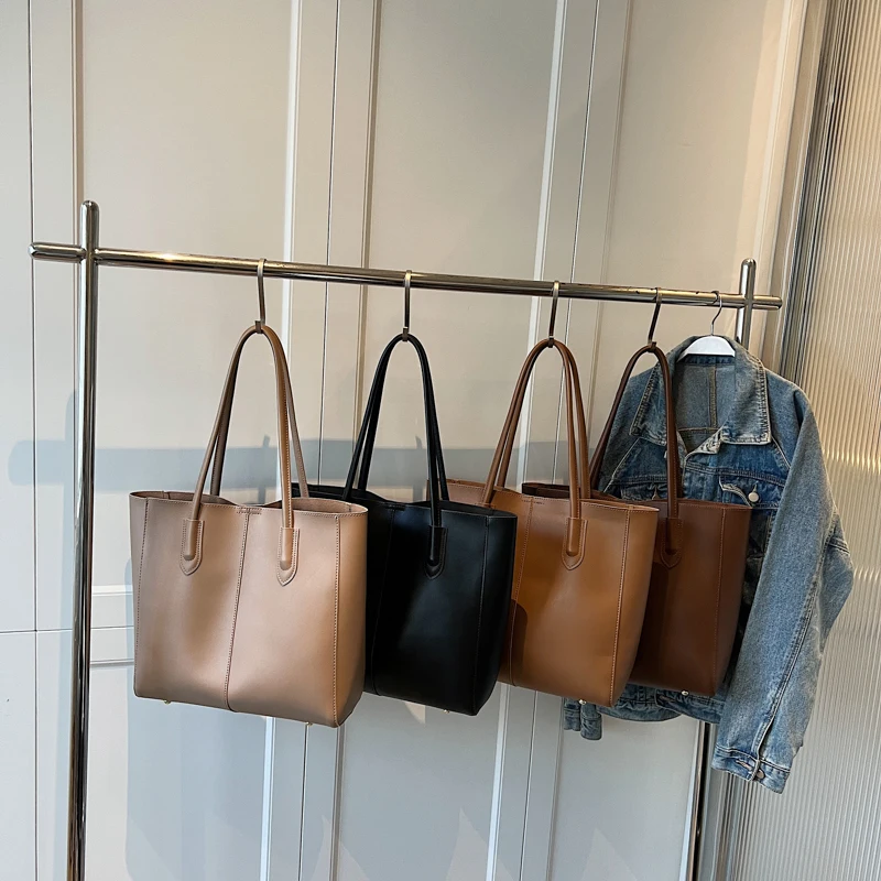 Luxury Brand Tote Bags for Office Women 2023 Trend Shoulder Side Bag Vintage Ladies High Capacity Handbags and Purses Ladies