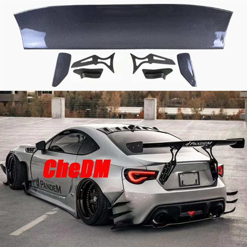 Стайлинг автомобиля Неокрашенный Черный ФАП/углеродное волокно материал G Style GT 86