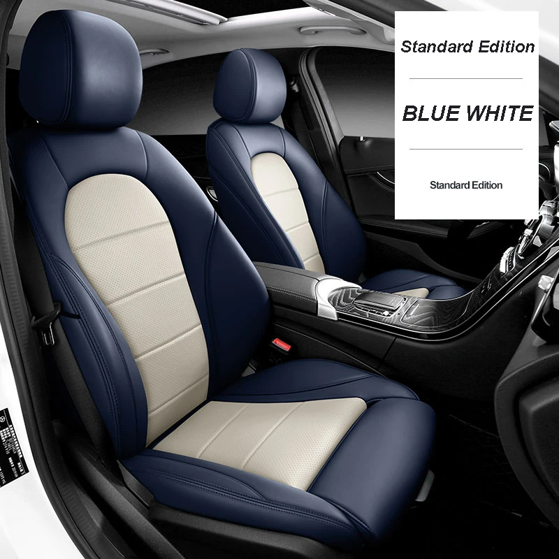 

Car Seat Covers For Mercedes W205 C Class 2015 2016 2017 2018 Luxury Full Set Interior Parts Automotive Products Accessories