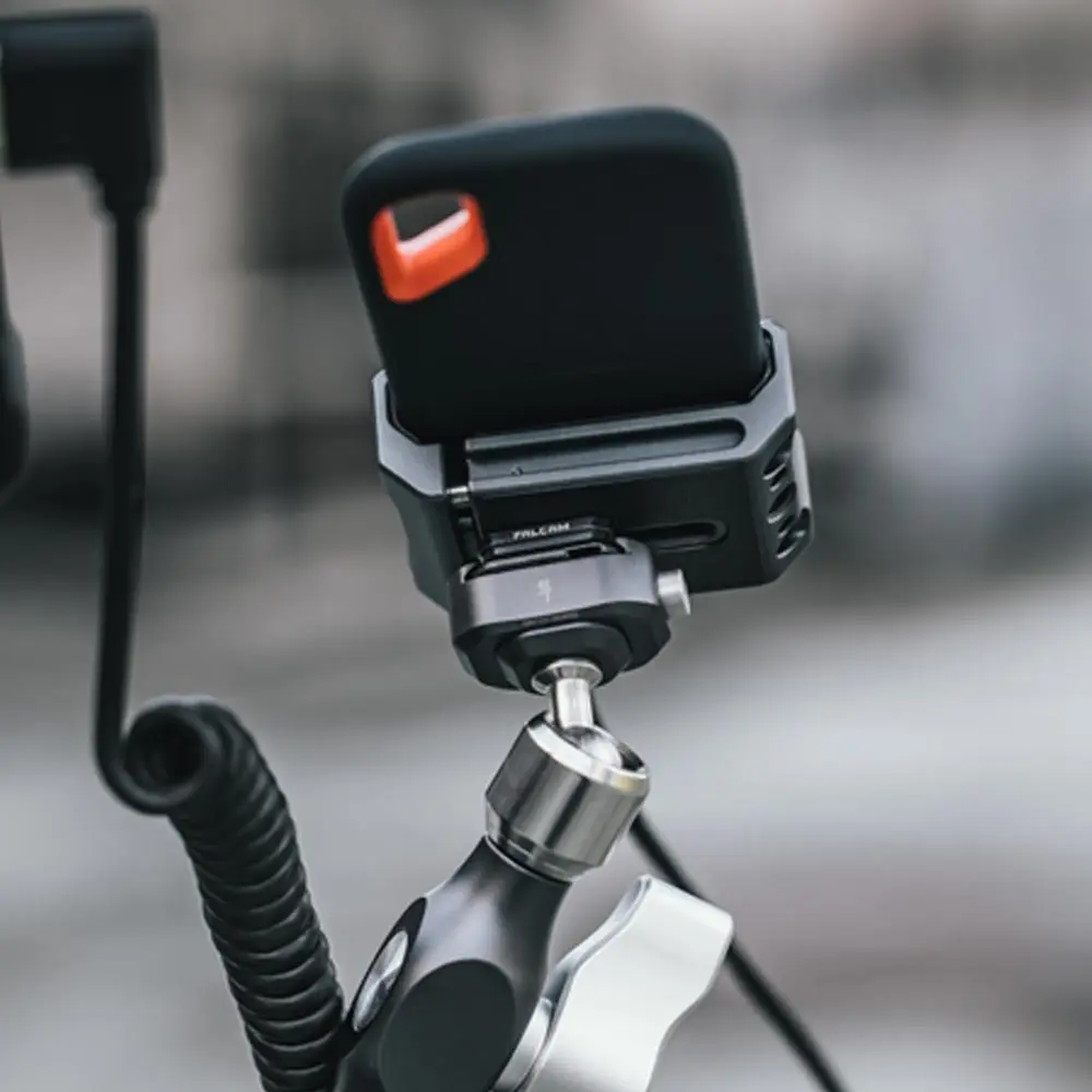 Универсальный Регулируемый металлический держатель FALCAM для SSD со съемным