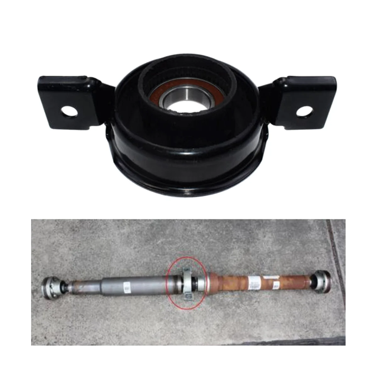 

Rear Driveshaft Center Support Bearing for Jeep Grand Cherokee 2011-2021 52853646AC 52853646AD 52123627AA