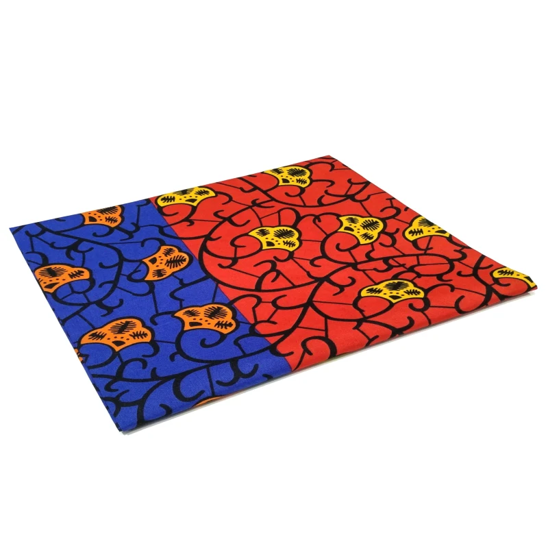 Африканская ткань с геометрическим узором полиэстер восковым принтом |