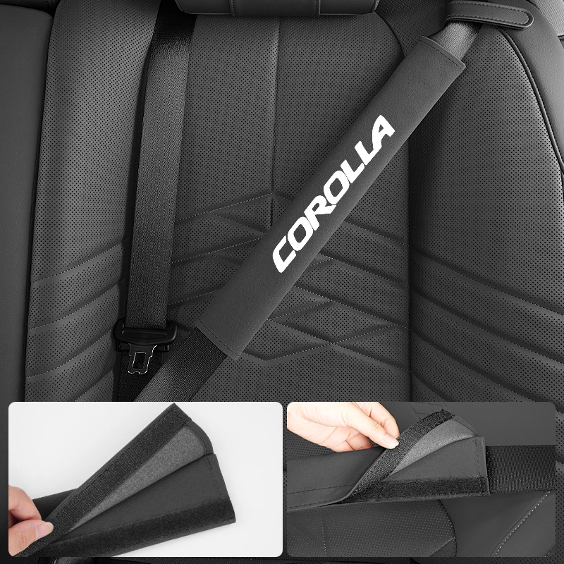 Сверхдлинный чехол для ремня безопасности из искусственной кожи 40 см наплечный