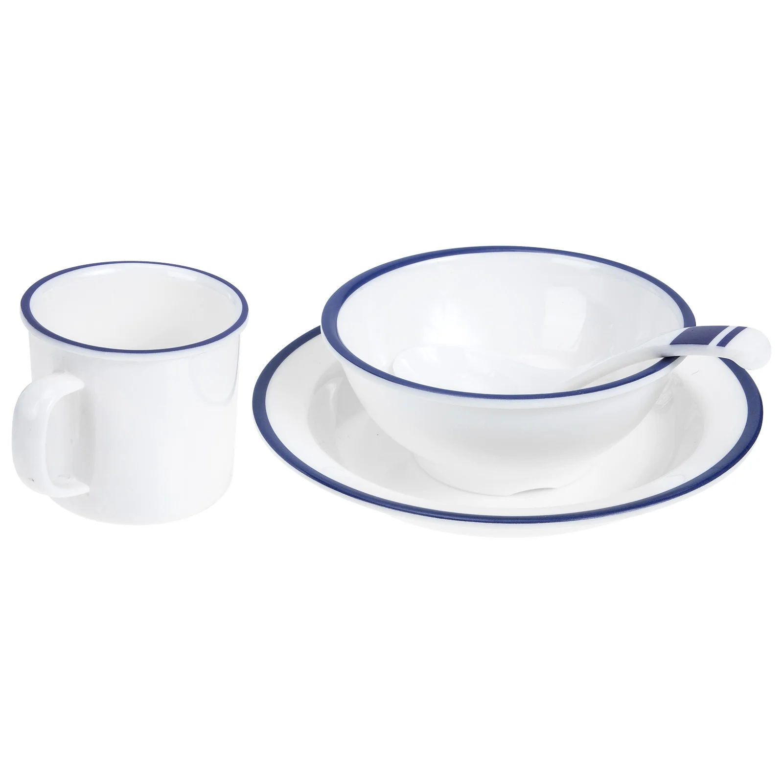 

1 Set Bowl Bowl Cup Plate Kit Restaurant Dinnerware Plates and Bowls Sets Melamine Bowl Kit for Home Party
