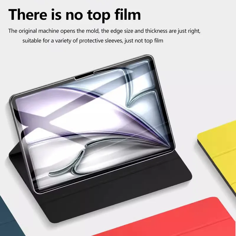ПЭТ для iPad Pro 13 2024 7th 11 Air11 6 Air13 Air 5 4 3Pro 2 1 10th 10 9 7 Mini 3 Pro12.9 мягкая пленка экрана